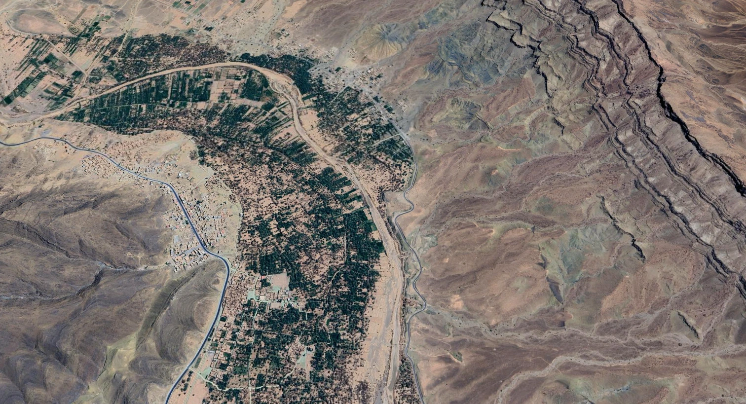 Périmètre d'irrigation Ouarzazate